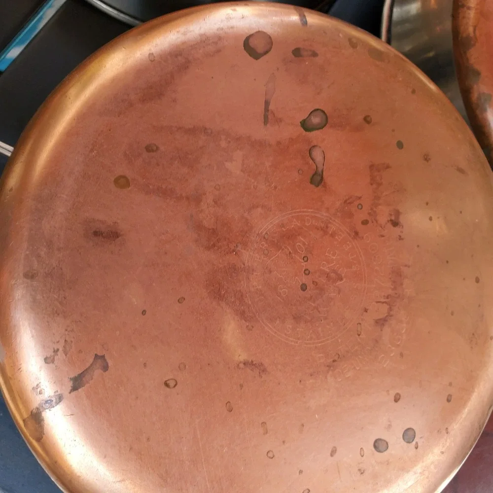 Vintage Revere Ware 1801 Copper Bottom 13-Pc Cookware Set Pots Pans Lids USA